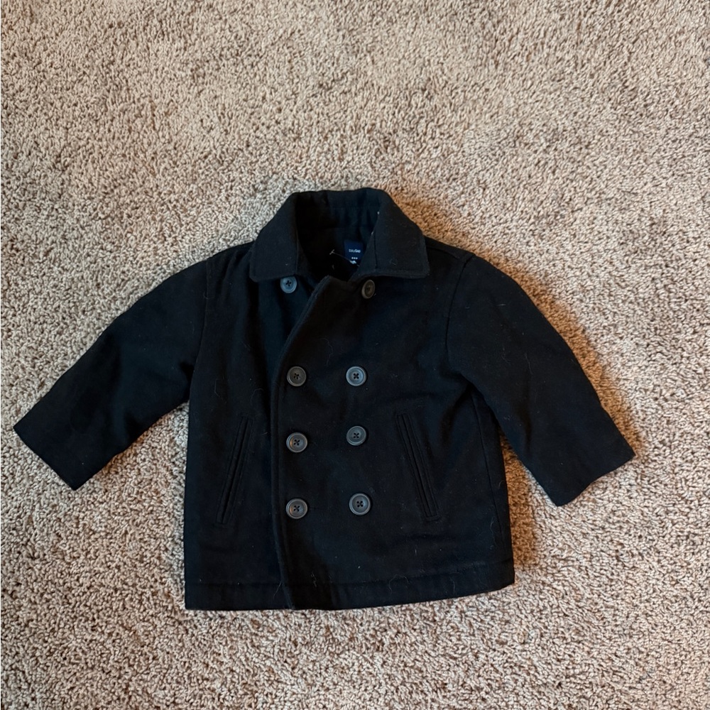 GAP Kids Classic Black Peacoat